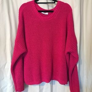 Pink VERY Oversized Knit